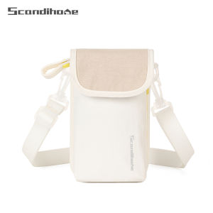 กระเป๋าคาดไหล่แบบหลายฟังก์ชันสำหรับใส่ถ้วยดื่มน้ำกลางแจ้ง กระเป๋าใส่โทรศัพท์มือถือแบบอเนกประสงค์สำหรับเดินป่า กระเป๋าถือแบบพกพาสำหรับขี่จักรยาน