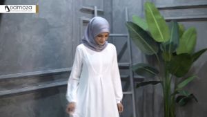 DAMOZA - Gamis Fatima Broken White JQ001