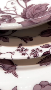 Bộ Đồ Ăn Bát Đĩa Sứ Cao Cấp Portmeirion SPODE KINGSLEY Dùng Được Trong Lò Vi Sóng - Hàng Chính Hãng Nhập Khẩu Anh Quốc