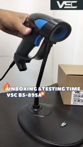 2D BARCODE SCANNER E-FAKTUR VSC BS-895A AUTO+STAND(QR Code-Efaktur)