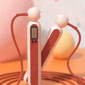 H8 2in1 Electronic Jump Rope  Auto Counter Speed Wireless Skipping + Wired Skipping Smart Counting EVA Balls RM042