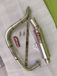 knalpot racing samlong cobra stainless original DRACO all matic