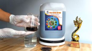 10Lit KALI HỮU CƠ  Phân Bón Vi Lượng Chắt Hạt Vào Nhân Tăng Hương Vị Giòn Ngọt - Can 10 Lít