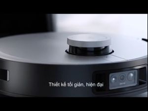 Robot hút bụi lau nhà Ecovacs X1 omni (tự động giặt giẻ tự động đổ rác sấy khô khăn lực hút khủng 3000 pa pin 200 phút) hàng đẹp