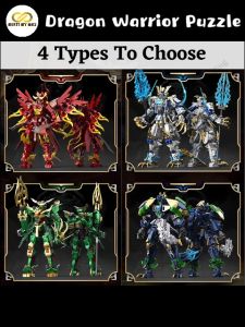 Dragon Warrior Robot Transformers Superhero Kids Toys Games Gift Present Birthday Mecha Series Mainan Budak 四大神兽