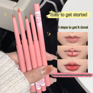 cadia🔥 Gege bear Air Mousse Lip Liner Matte Kabut Permukaan Lip Liner Pemutih Pena Lipstik Tahan Lama