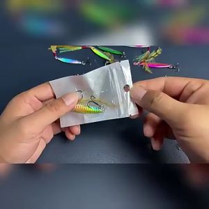 เหยื่อไมโครจิ๊ก Jigging Hook Spinner เหยื่อ 7 กรัม /10 กรัม /15 กรัม /20 กรัม /25 กรัม จิ๊กเลเซอร์โลหะ เหยื่อจิ๊กทะเล