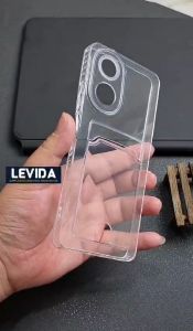 Oppo A58 4G Card Case Clear / Slot Kartu Bening Case Oppo A58 4G