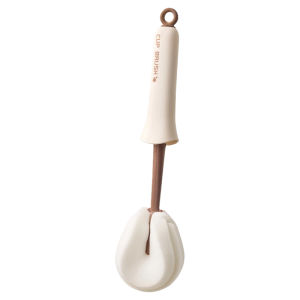 ASCOR | Squeezing Water Silicone Long Handle Cup Brush