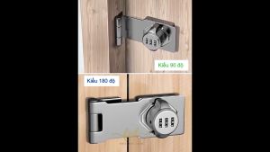 Khóa mật khẩu chống trộm tủ hồ sơ tủ đựng quần áo khóa cửa đôi khóa ngăn kéo đẩy (loại dày chắc chắn)