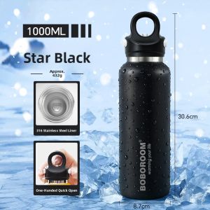 YIQIANJIN | Large Capacity Cold Insulation Cup for Summer Outdoor Portable Cycling Water Bottle