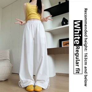 SKINOFSKIN | Relaxed High Waisted Running Training Basketball Dance Leisure Wide Leg Pants