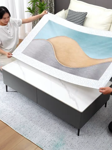 ผ้าคลุมโต๊ะกลางสไตล์ลักชัวรี กันน้ำ-คราบมัน ไม่ต้องซัก สี่เหลี่ยมผืนผ้า ยอดนิยม สำหรับใช้ในบ้าน แผ่นรองโต๊ะอาหารพรีเมียม