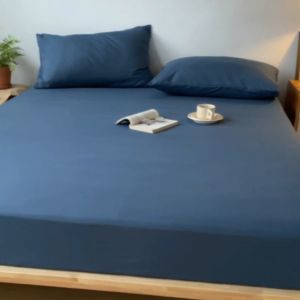 Waterproof Bed Sheet Bedding Large/Large Bed Sheet Set Cadar Tilam Getah Keiling Dust Cover Urine Barrier Simmons Protective Cover