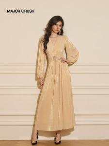 Romantic French Elegance Long Dress