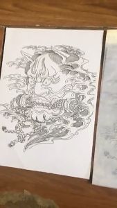 10 Pcs Kertas Karbon Tato Transfer Manual untuk Stensil Tattoo Paper Spirit dengan Tracing Termal Karbon