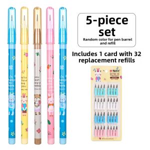 M&G Morning Light Automatic Pencil No Sharpening Cartoon Bullet Head Replaceable Core Primary School Student HB Quality Stationery