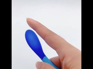 Spoon & Fork Silicone Utensil for Children Feeding Material Set With Case BPA-Free