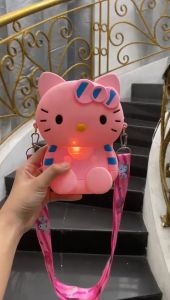 Tas Silicon Karakter Lucu Free Lampu LED JX 777 -Tas Jelly Silikon Ukuran Besar (Muat HP besar) - Tas Selampang Fashion - Tas Silikon Impor - Silicon Bag Import - Fashion Bag Wanita - Tas Silicon Lucu Anak