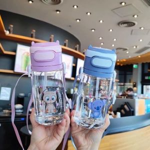 Botol Minum Seliya Anak Karakter Animal Dilengkapi Sedotan 550 ML 2661 BPA FREE