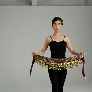 Iket Pinggang Belly Dance Dress Belt Belly Dance Sabuk Rantai Bernapas Dan Lembut Wanita Tali Pinggang Rantai Wanita