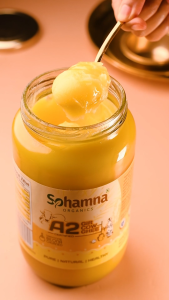 Premium A2 Gir Cow Ghee| 1 Litre I Outstanding Taste And Aroma |SG Seller