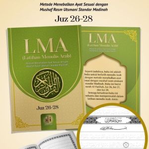 Mushaf Tulis Juz 26 Sampai 28 Latihan Menulis Al Quran (LMA) Latihan Menulis Arab