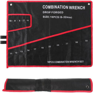 Compact Wrench Storage Bag with Small Holder & Organizer Portable Ideal for Mechanics Electricians and Craftsmen