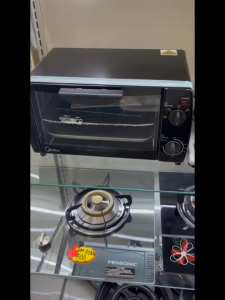 MIDEA ELECTRIC TOASTER OVEN 10L 1000W MEO-10BDW-BK