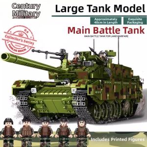 JIAAI | Large Assembled Tank Building Blocks Toy