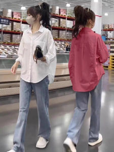 Elegant Luxury Fashionable Age-reducing Womens White Shirt