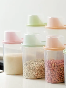 [🐾RedPanda] 1.9L/2.5L ถังเก็บอาหารแมว อาหารสุนัขถังเก็บ กล่องเก็บของแบบปิดผนึก กล่องเก็บอาหาร ถังเก็บเมล็ดธัญพืช อาหารแห้ง อาหารสัตว์เลี้ยง กล่องเก็บของ