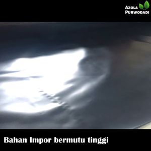 Plastik HDPE Geomembran 300 micron 6 x 10 meter untuk kolam / tambak