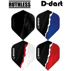 RUTHLESS DART FLIGHT - STANDARD 100 Micron RIPTORN Darts Flight Dart 3Pcs/Pack (SAYAP ARROW)