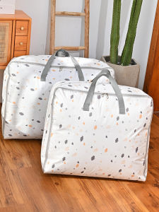 Quilt Storage Bag Student Dormitory Specialized Bag for Clothes And Quilt Moving Packing Bag Oxford Cloth Nordic Style Fresh