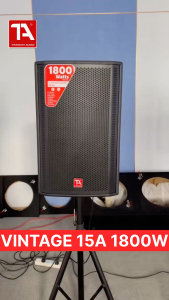 Titanium Audio Vintage 15A 1800W 15inch Active Wooden Speaker