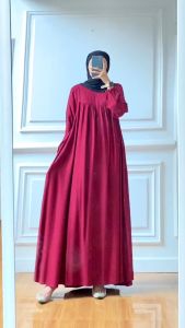 HalwaDress cringkle premium Busui Friendly - Material Cringkle Airflow premium High Quality