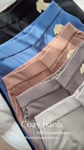 COZY PANTS KNIT RIB / CELANA OOTD KNIT ADEM