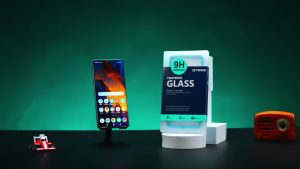 Xiaomi Poco F5 5G ฟิล์ม Ibywind ฟิล์มกระจก 50% พร้อมกันรอยกล้อง และฟิล์มหลัง