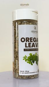 ALAMEE Daun Oregano Kering Dried Leaves Flakes Garnish Murni Asli Tanpa Campuran Bumbu Organik