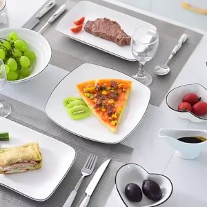 JJC Dining Table Placemat PVC Anti-Slip Placemat Washable Durable Kitchen Table Mat