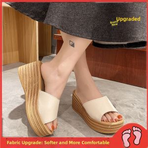 DIANCHA | Platform Thick-soled Wedge Sandals