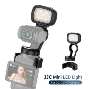 JJC Magnetic Mini LED Light for DJI OSMO Pocket 33 Color Temps (3000K/4500K/6500K)3 Brightness Levels and 95+ CRIPortable Photography Video Fill Light