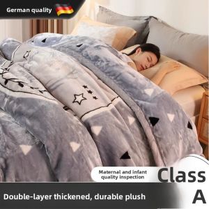 MONLEYTA | Warm Fleece Blanket Coral Fleece Blanket