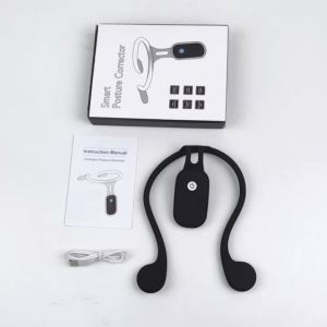 Smart Posture Trainer with Vibration Reminder Back Posture Reminder Sensor for Adults and Kids Lightweight Neck and Back