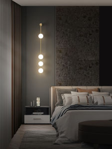 ZHENMEIJU | Copper Minimalist Spherical Wall Light