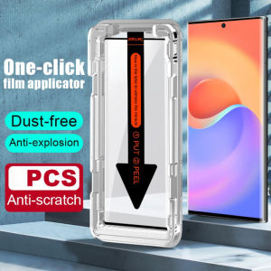 3D One-click Installation Glass For Honor 30 50 60 70 80 90 100 200 Pro Magic 6 5 4 3 Pro Lite Curved Screen Protector