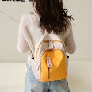 NALLCHEER กระเป๋าเป้นักเรียนผู้หญิงกระเป๋าผ้าออกซ์ฟอร์ดความจุขนาดใหญ่