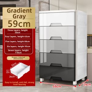 MLZH | Plastic Drawer Storage Cabinet