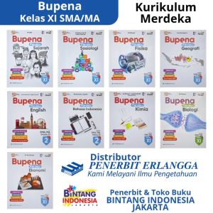ERLANGGA - PELAJARAN BUPENA KELAS 2/XI SMA/MA KURIKULUM MERDEKA (TERBARU)